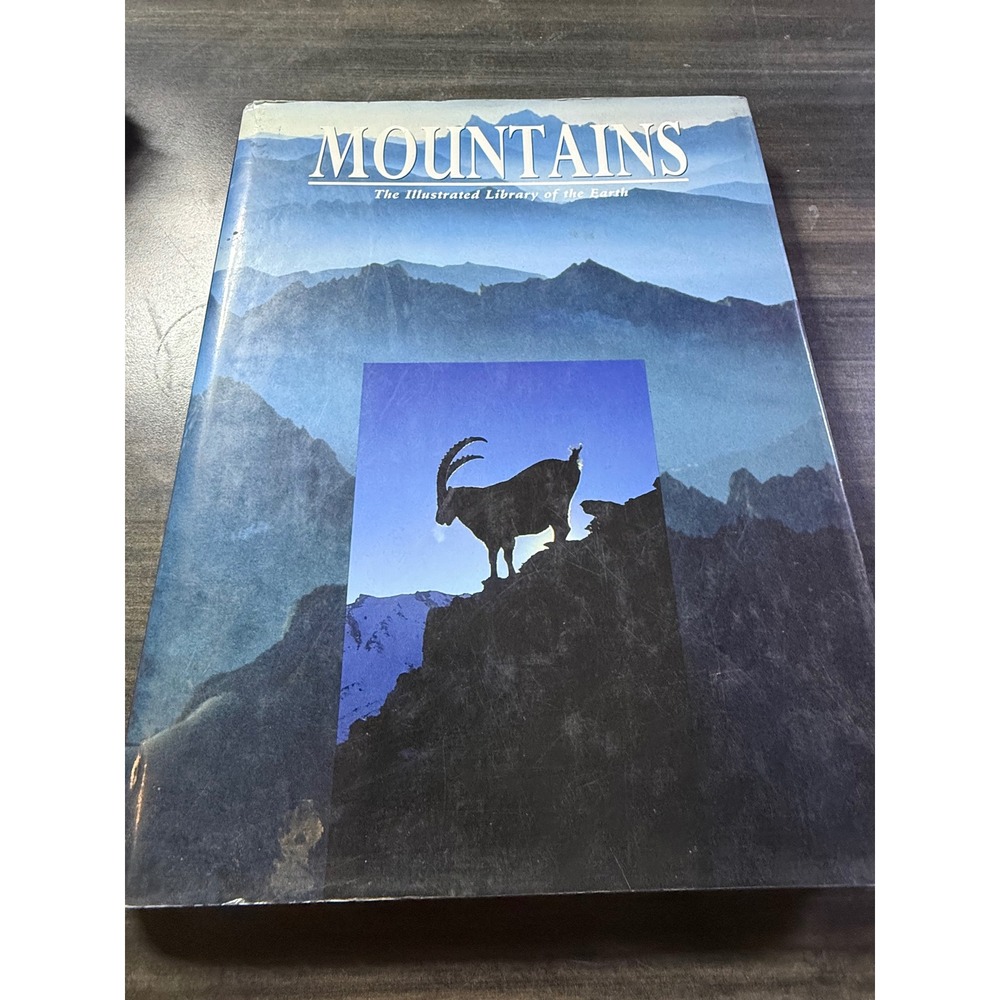 Mountains The Illustrated Library of the Earth Hardcover Book Nature Geography